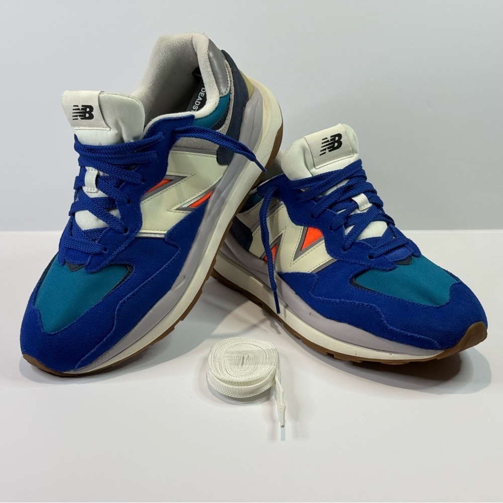 New Balance 57 40 Incubation Pack Team Royal Orange Sneakers Size 11 M5740DC1